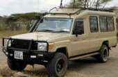 Land cruiser safari van