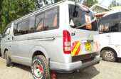 toyota hiace for hire