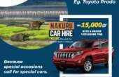 Luxury car hire Nakuru