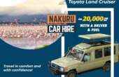 Toyota Land Cruiser safari van for hire Nakuru