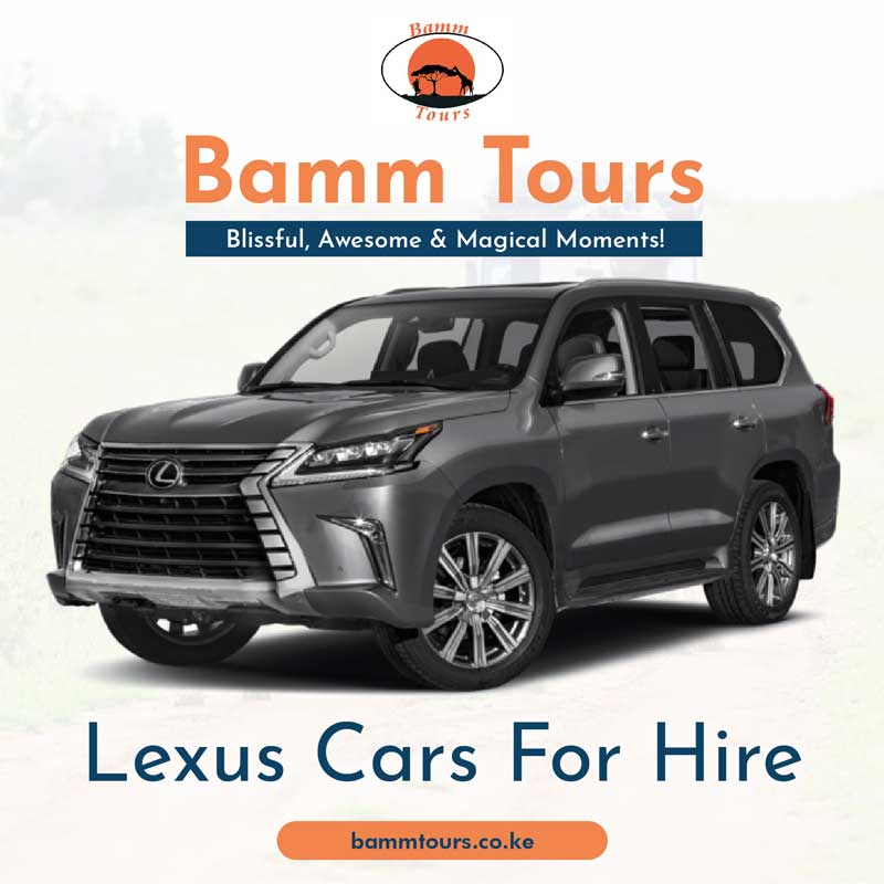 The Best Lexus Car Hire & SUV Hire in Kenya Call +254 712 004 003
