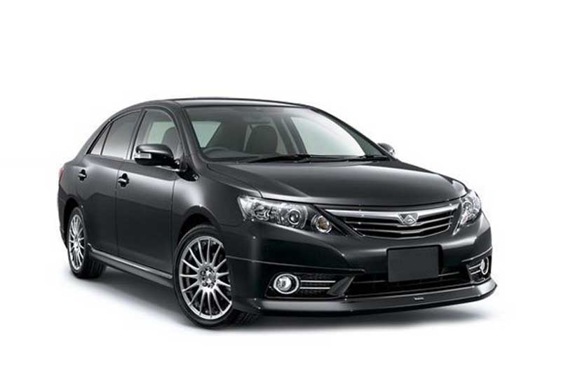 Toyota Allion Corporate Car Hire in Nairobi Mombasa Nakuru Eldoret